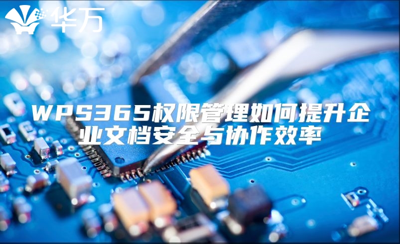 WPS365權限管理如何提升企業文檔安全與協作效率