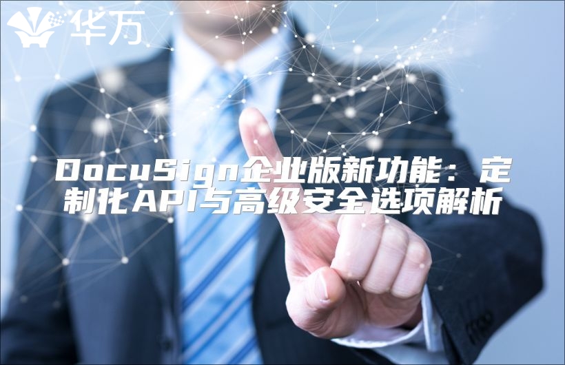 DocuSign企業(yè)版新功能：定制化API與高級安全選項(xiàng)解析