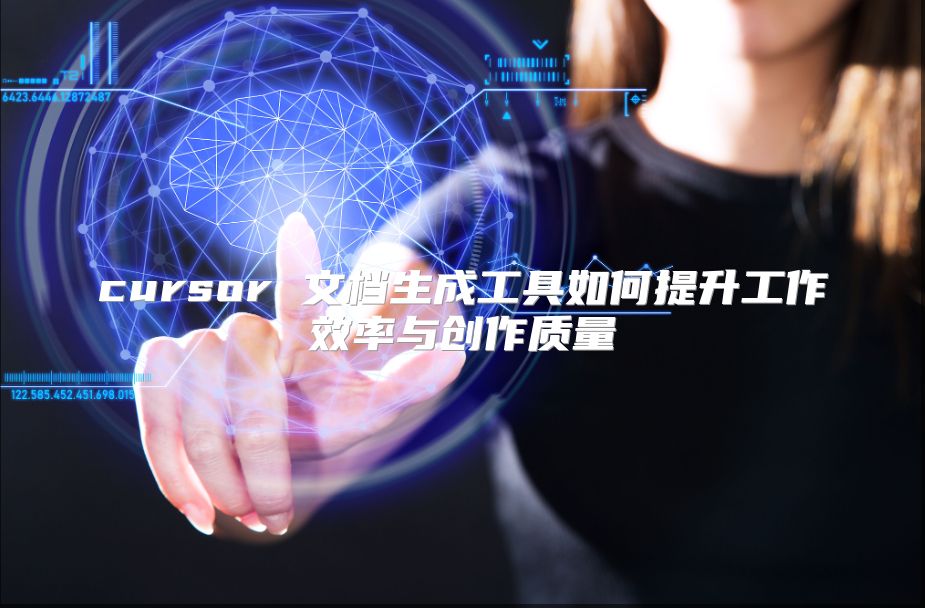 cursor 文檔生成工具如何提升工作效率與創作質量